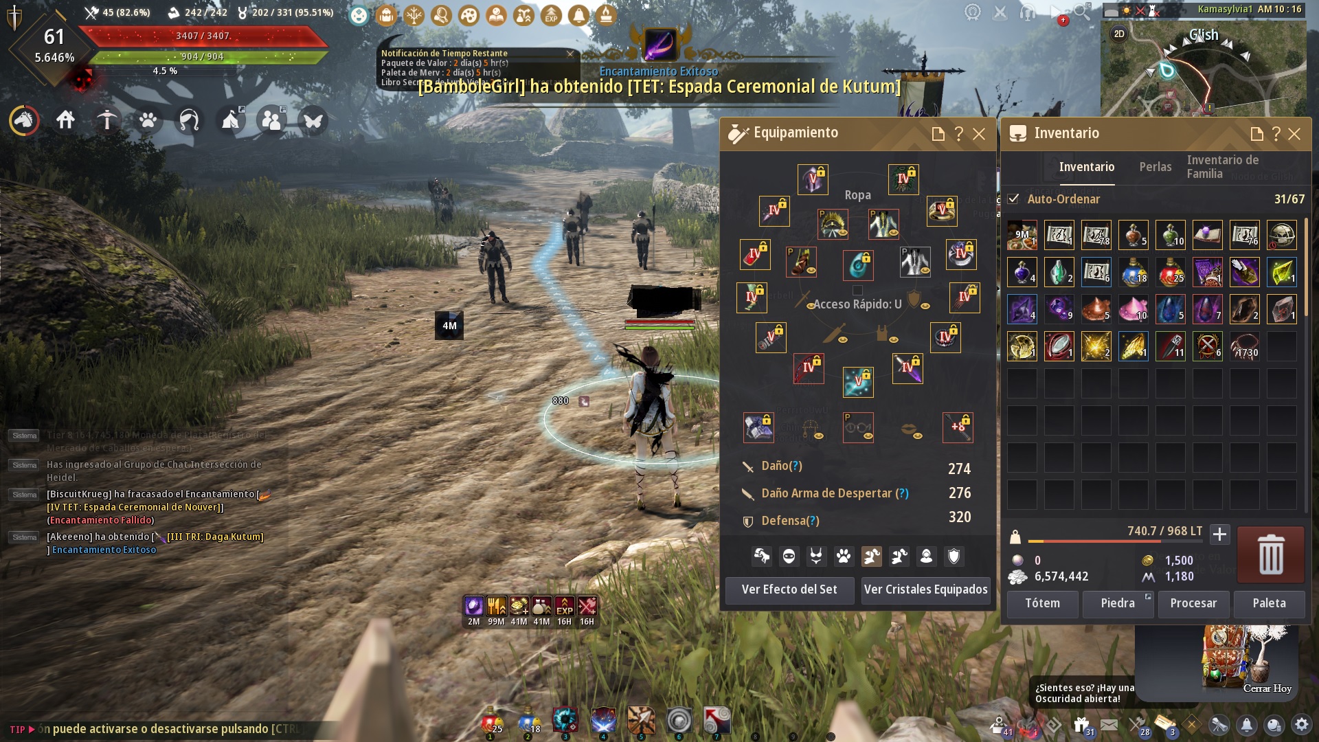 sa bdo account gs 274/277/320 160 USD ! - EpicNPC